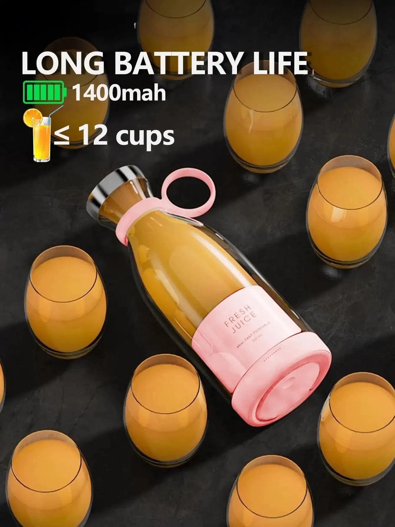 FreshBlend Pro™ Portable Juicer