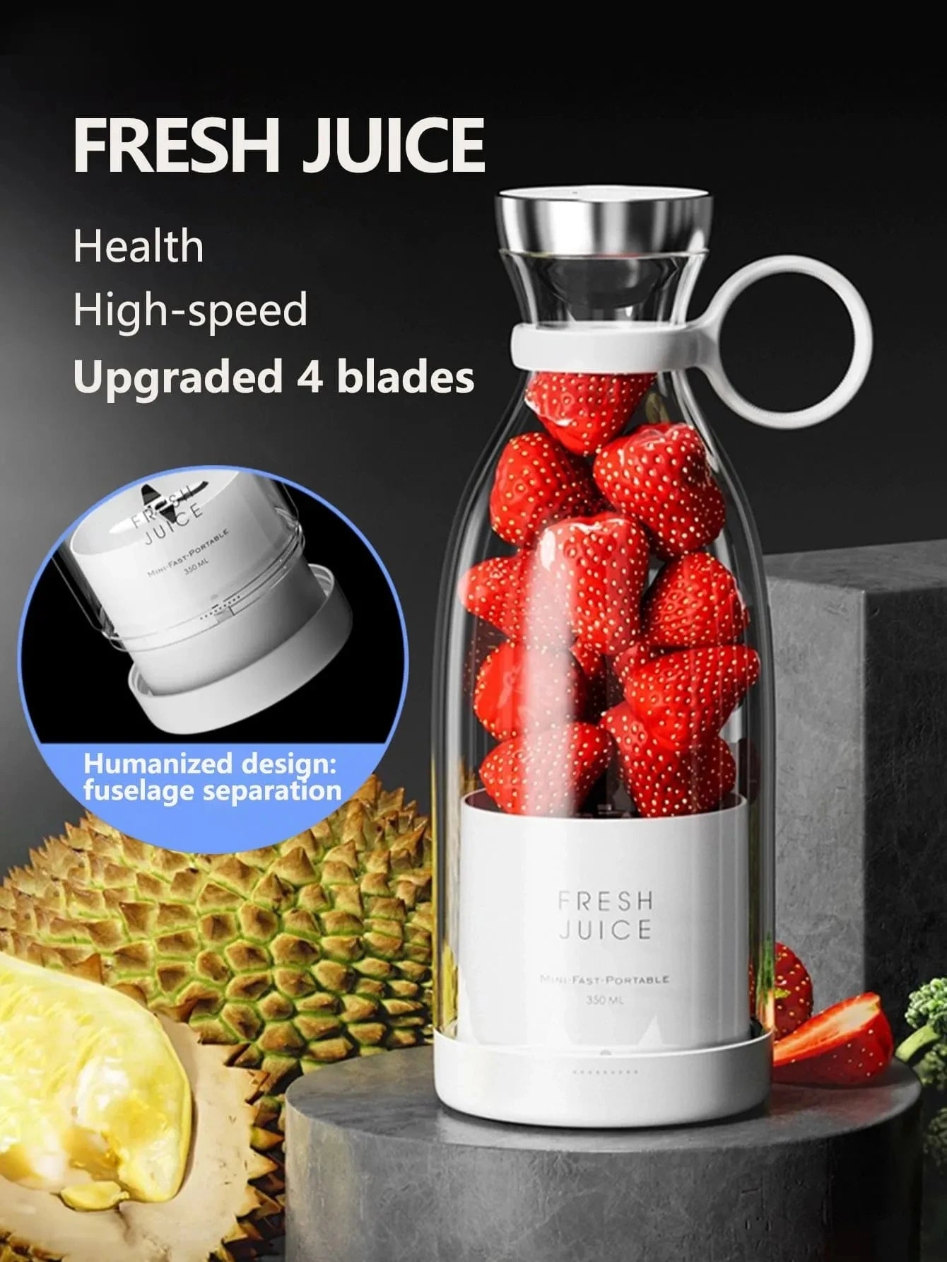 FreshBlend Pro™ Portable Juicer