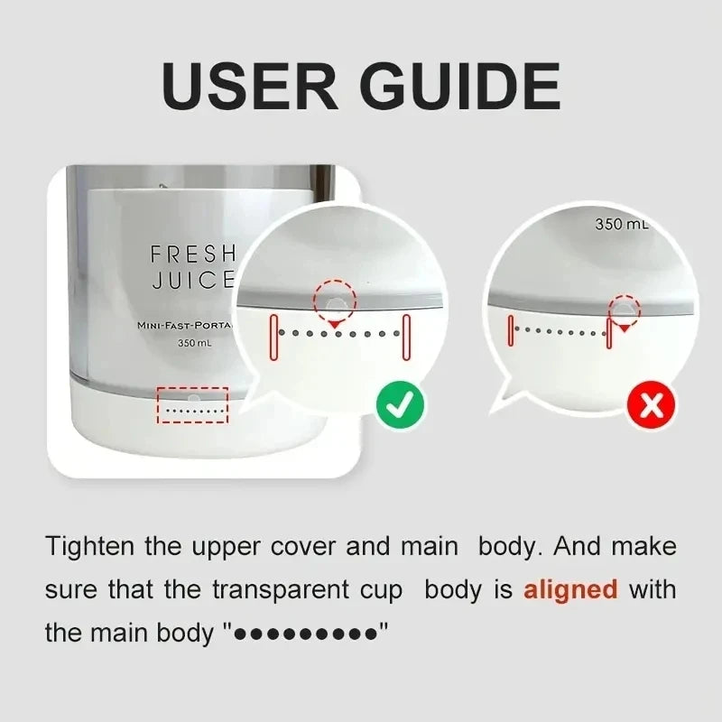 FreshBlend Pro™ Portable Juicer