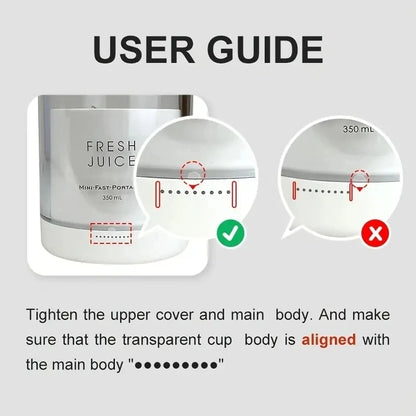 FreshBlend Pro™ Portable Juicer